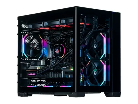 Velztorm Gemmix Custom Built Gaming Desktop PC (AMD Ryzen 7 5700X 8-Core, Radeon RX 6900 XT, 16GB RAM, 2x1TB PCIe SSD RAID 0 (2TB), Wifi, USB 3.2, HDMI, Display Port, Win 11 Home)
