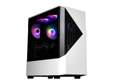 Periphio Citadel Prebuilt Gaming PC | GeForce RTX 5060 (8GB) | Intel Core i5-13400F (4.6GHz Turbo) | 1TB Solid State SSD | 16GB DDR4 RAM | Windows 11 Computer | WiFi + BT