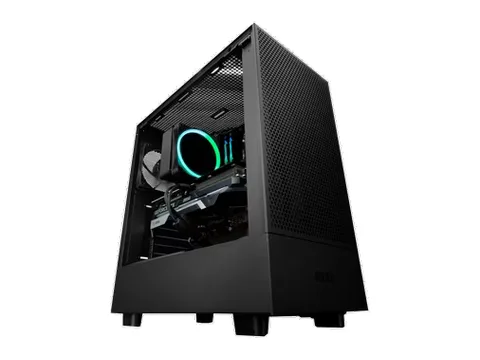 KLY Phantom - Gaming Desktop PC, AMD Ryzen 5 5600 6-Core 3.5 GHz, RTX 4060 8GB GDDR6, 16 GB DDR4 RAM, RGB, 1 TB SSD, Windows 11 Home