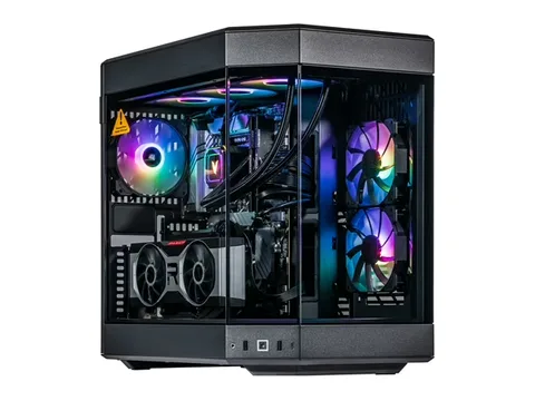 Velztorm Black Praetix Gaming Desktop PC (14th Gen Intel i9-14900K 2.40GHz, Radeon RX 6900 XT 16GB, 64GB DDR5, 2TB PCIe SSD, 360mm AIO, RGB Fans, 1000W PSU, WiFi 6E, Win 10 Home) VELZ0085