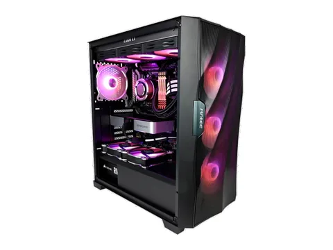 KLY Price Killer v3 - Gaming Desktop PC, AMD Ryzen 5 7600X 6-Core 4.7 GHz, RTX 4070 12GB GDDR6X, 32 GB DDR5 RAM 6000, RGB, 1 TB SSD, Windows 11 Home