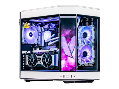 Velztorm LCD Praetix Custom Built Gaming Desktop PC (14th Gen Intel i9-14900K 2.40GHz, Radeon RX 6900 XT, 64GB DDR5, 2TB PCIe SSD + 2TB HDD (3.5), Wifi, USB 3.2, HDMI, Bluetooth, Win 10 Home)