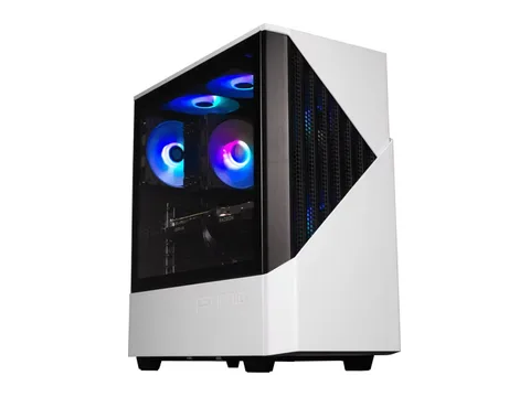 Periphio Prebuilt Gaming PC Computer - Intel Core i5-13400F (4.6GHz Turbo) w/ Radeon RX 7600 (8GB) Graphics | 1TB Solid State SSD | 32GB DDR5 RAM | Windows 11 Computer | WiFi + BT
