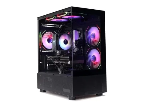 MXZ High Performance Gaming PC,AMD Ryzen 5 9600X,RTX4070S,B650,16GB DDR5,1TB NVME, 5 RGB Fans,Windows 11 Pro Ready to use