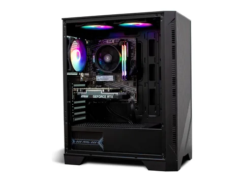 NSX Gaming Tomcat Desktop PC, Ryzen 5 5500, RTX 3050, 16GB RAM, 512GB SSD, W11, Wi-Fi