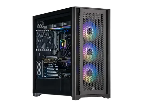 Velztorm Aciex 3D Custom Built Gaming Desktop PC (AMD Ryzen 7 7800X3D, GeForce RTX 5070 Ti, 32GB DDR5, 2TB PCIe SSD, 360mm AIO, 1000W PSU, WiFi 6E, Bluetooth 5.2, RJ-45, 1 Display Port, Win 11 Home)
