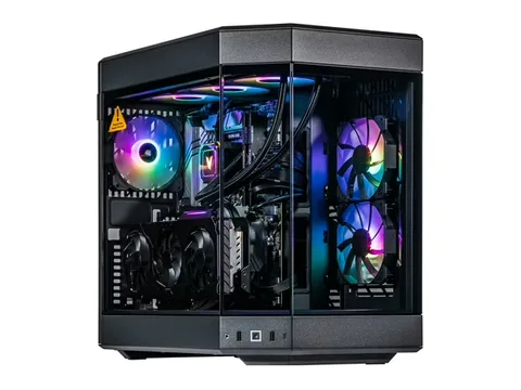 Velztorm Black Praetix Custom Built Gaming Desktop PC (Intel i9-14900K, GeForce RTX 5070 Ti, 32GB DDR5, 2TB PCIe SSD, RGB Fans, 360mm AIO, 1000W PSU, WiFi 6E, Bluetooth 5.2, RJ-45, Win 11 Home)