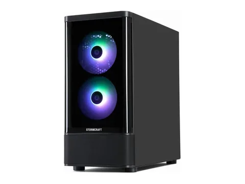 STORMCRAFT Gaming PC SKYHAWK PRO AMD Ryzen 7 7700 NVIDIA Geforce RTX 5070 – AI Powered 32GB DDR5 6000MHz RGB 2TB NVMe SSD 850W PSU Windows 11 Home - SP77000CC-570N1