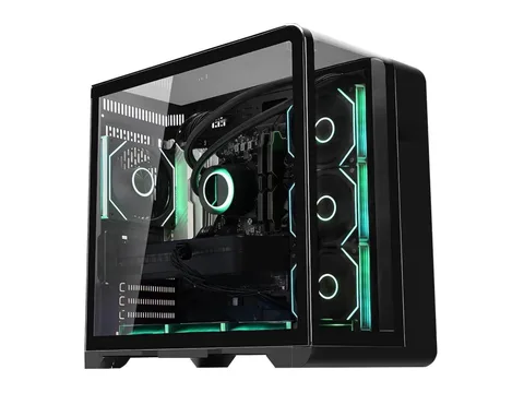 Hoengager Astral Plus Gaming PC -AMD Ryzen 7 9700X 3.8 GHz-RTX 5070 12GB-32GB DDR5 RAM-1TB PCIe SSD -Software-controlled ARGB -Windows 11