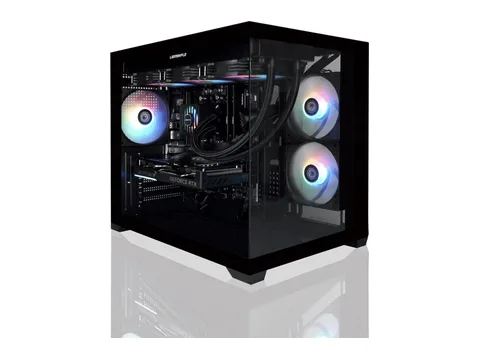 AVGPC Hellfire Gaming PC AMD Ryzen 7 9700X ; Nvidia RTX 5070 12GB; 32GB DDR RAM; 1 TB NVME M.2 SSD; 360mm AIO Liquid Cooler; ARGB Fans; WiFi/AC ; Dual Chamber Case; Windows 11 Home