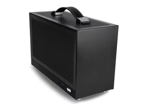 Empowered PC LAN Gaming Desktop (8.1L Small & Light, RTX 5060 8GB, Intel 20-Core Ultra 7 265K, 32GB DDR5 RAM, 1TB Gen4 NVMe SSD, WiFi 6E + BT, Windows 11 Pro) Best Mini ITX SFF Computer (Black)