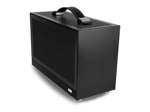 LAN Gamer RTX 5060 Ti 16GB, 8-Core AMD Ryzen 7 8700F, 32GB DDR5 RAM, 2TB Gen4 NVMe SSD, 8.1L Mini ITX SFF Desktop w/Windows 11 Pro, 3-Year Warranty, RGB Keyboard+Mouse, Internal Wi-Fi (Black)