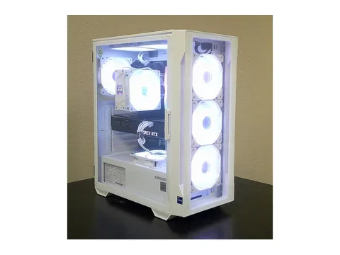 Custom PRC PearlGlass Special Edition Gaming Desktop PC 12th Gen. Intel Core i7-12700K 3.6GHz 12-Core 16GB DDR4-3200 RAM NVIDIA GeForce RTX 3080 8GB GDDR6 1TB NVMe SSD Wi-Fi 6 BT 5.3 W11H