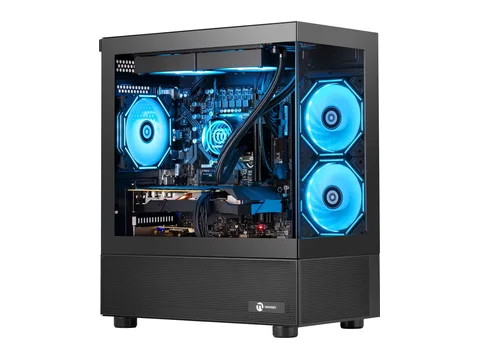 Ningmei Gaming PC Desktop Ryzen7 5700X RTX 5060 32GB DDR4 1TB SSD Liquid Cooler Win 11 WiFi