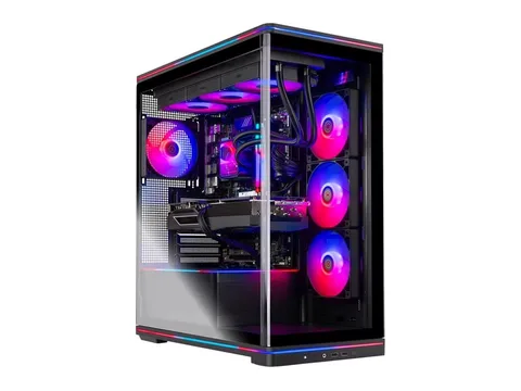 Skytech Gaming Blaze 5 Gaming PC, AMD Ryzen 7 9800X3D 4.7GHz, NVIDIA RTX 5090 32GB VRAM, X670 Board, 2TB Gen4 NVMe SSD, 32GB DDR5 RAM 6000, 1000W GOLD ATX 3 PSU, 360 ARGB AIO , Wi-Fi 5, Windows 11