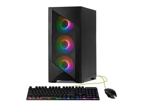 YEYIAN Gaming PC. Core i7-14700F, RTX 5060 8GB GDDR7, 1TB NVMe, 32GB DDR5, 650W 80+ Gold, Windows 11 Home. Model YPI-ED47F0C-5601U