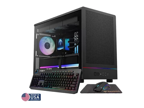 Gigatech Gaming Nova 7 SFF Gaming PC Desktop - Core Ultra 7 265K, RTX 5080, 64GB DDR5, 1TB SSD + 6TB HDD, RGB, Windows 11, Wi-Fi