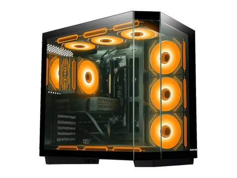 Gaming PC AQVIN Ignite Tower - AMD Ryzen 5 5500 16GB DDR4 RAM 512GB NVMe SSD GeForce RTX 5050 8GB HDMI RGB Keyboard Mouse Windows 11 WIFI