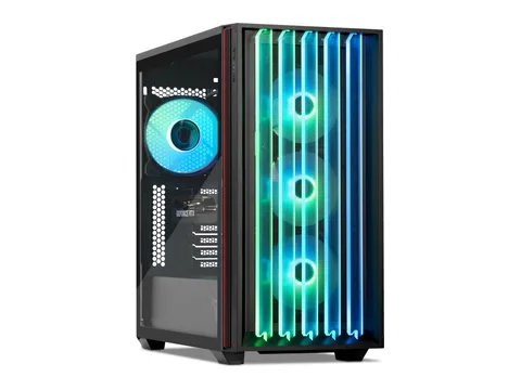 YEYIAN Gaming PC. Core i5 14400F, RTX 5060 8GB GDDR7, 1TB NVMe, 16GB DDR5, 650W 80+ GOLD, Windows 11 Home. Model YPI-MS44F0B-5601B
