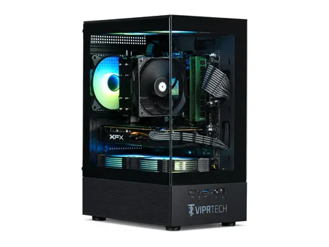 ViprTech Stryker 2.0 Gaming PC - AMD Ryzen 7 (4.4GHz), AMD RX 580 8GB, 32GB DDR4, 1TB SSD, Onyx Black