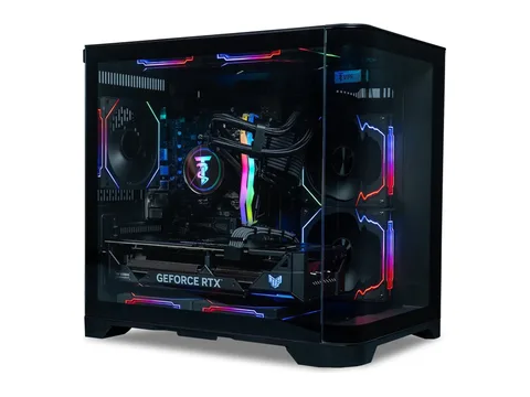 ViprTech Reaper 3.0 Liquid-Cooled PC - Ryzen 7 8700F 5GHz, RTX 5070 12GB, 16GB DDR5, 1TB SSD, Onyx Black