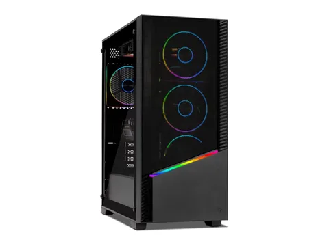 YEYIAN Gaming PC. AMD Ryzen 7 8700F, NVIDIA RTX 5070, 240mm AIO, 2 TB NVMe, 32GB RAM, 750W. YPA-EL870FC-5701U
