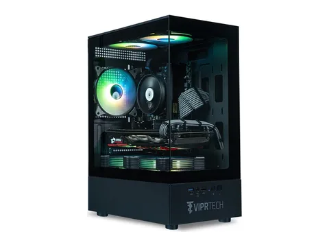 ViprTech Stryker Gaming PC - Intel i5-9400F (4.1GHz), AMD RX 580 8GB, 16GB DDR4, 500GB SSD, Black