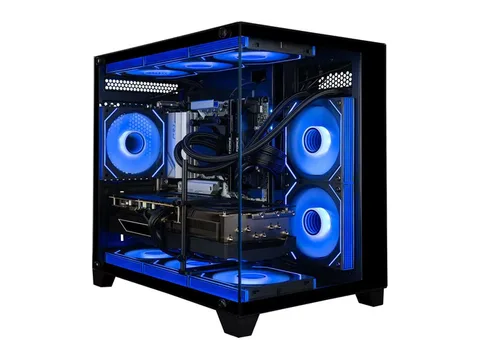 Panorama RTX 5090, 24-Core i9-14900KF, 96GB DDR5 RAM, 4TB Gen4 NVMe SSD, Liquid Cooled Gaming Desktop PC w/Windows 11 Pro, 3-Year Warranty, RGB Keyboard + Mouse, RJ45, Internal Wi-Fi 6E, 3X DP & HDMI