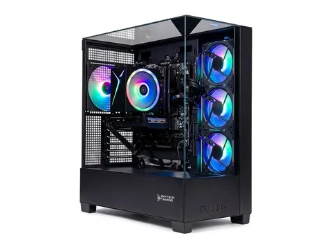 Skytech Gaming Shadow 5 Gaming PC, AMD Ryzen 7 7700 3.8GHz, NVIDIA RTX 5060, 1TB NVMe SSD, 16GB DDR5 RAM 6000, 750W GOLD PSU, Wi-Fi, Win 11, Desktop