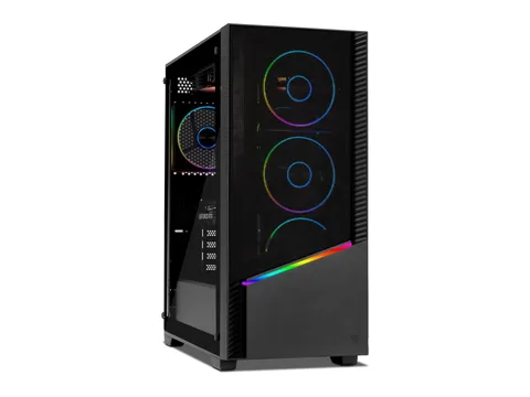 Yeyian Elara Gaming Desktop – Core Ultra 7 270K, GeForce RTX 5070, 32GB DDR5 6000MHz, 2TB SSD, 240mm Liquid Cooling – AI‑Ready High‑Airflow Tower – SKU: YPI‑EL270KC‑570Q2U
