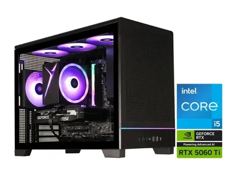 STORMCRAFT Gaming PC VIPER INTEL Core i5- 14400F NVIDIA GeForce RTX 5060 Ti- 8GB 1TB SSD 16GB DDR4 3200MHz RGB Windows 11 Home - VI1440FBB-56TN1