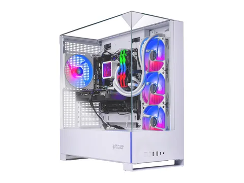 Skytech Gaming Archangel 5 Gaming PC, Intel Ultra 7 270K PLUS 5.4GHz, NVIDIA RTX 5070 12GB VRAM, 1TB Gen4 NVMe SSD, 32GB DDR5 RAM 6000, 750W GOLD PSU, 360 ARGB AIO , WI-FI 6, Windows 11, Desktop