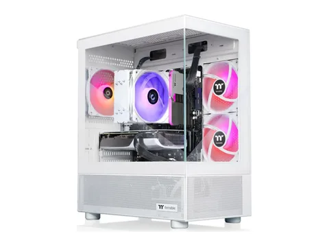 Thermaltake LCGS NE u2570S-V170S Gaming Desktop (Intel Core Ultra 5 250K Plus, ToughRam 16GB DDR5 6000MT/s RGB Memory, NVIDIA GeForce RTX 5070, 1TB NVMe M.2, Wifi, Windows 11) N17S-B860-570-LCS