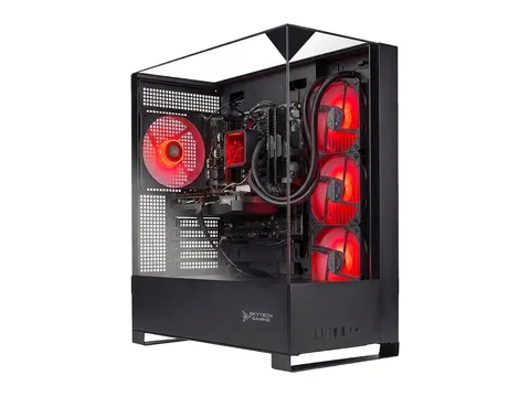 Skytech Shadow 5 Gaming Desktop - Liquid Cooled - Intel Ultra 7 270K - NVIDIA GeForce RTX 5070 - 32GB RAM - 1TB SSD - Windows 11 Home