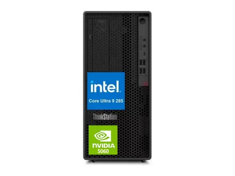 Lenovo ThinkStation P2 Gen 2 Workstation, Intel Core Ultra 9 285 ,GeForce RTX 5060,16GB DDR5, 512GB SSD, Wi-Fi 7, bluetooth,Tower,Windows 11 Pro
