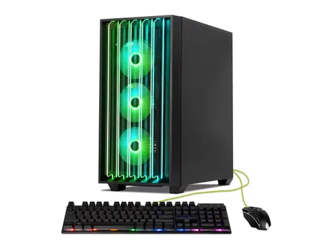 Yeyian Mirage S Gaming Desktop PC Intel Core Ultra 7 265F RTX 5070 12GB 32GB DDR5 2TB SSD WiFi 6E Liquid Cooling Windows 11 - YPI-MS265FC-5701U