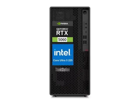 Lenovo ThinkStation P2 Gen 2 Workstation ,Intel Core Ultra 5 225,NVIDIA GeForce RTX 5060,64 GB DDR5 1 TB SSD, Intel Graphics- Tower