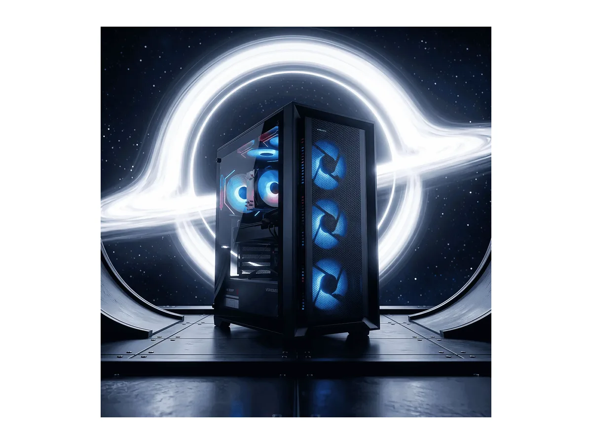 Gaming PC Desktop, Intel Core i7-8700K, GTX 1650, 16GB DDR4, 512GB M.2 SATA SSD, WiFi 6, Windows 11