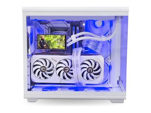 Blazingtech EX Stream Gaming Desktop PC, RYZEN 7 9800X3D, GeForce RTX 5080, 32GB RAM, 2TB NVMe