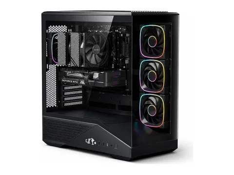 NIMO Gaming-Desktop, GeForce RTX-5060 8GB Intel i5-14400F(Up to 3.6GHz beat i7-11700) 16GB DDR5, 1TB SSD, 650W Power Supply ARGB Fan x4, Prebuilt PC Business & AI Creation Digital Nomads Streaming