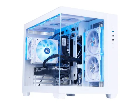Mloong Gaming PC Desktop AMD Ryzen 5 5500, GeForce RTX 5050, 1TB SSD, 16GB RAM, 650W PSU, Win11, WIFI