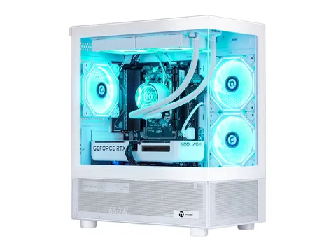 Ningmei Gaming PC Desktop AMD Ryzen 7 5700X NVIDIA RTX 5060 Ti 32GB RAM 1TB SSD Wifi PC Gaming Desktop White