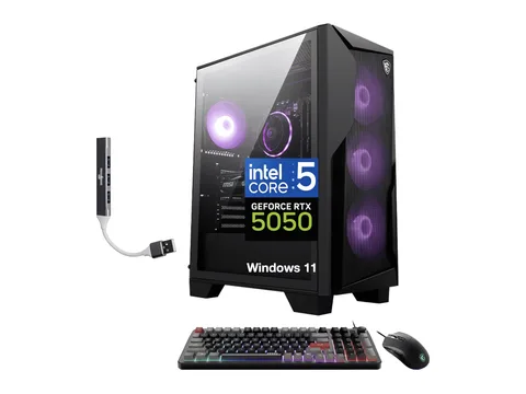 MSI Codex R2 Desktop i5 14400F RTX 5050 32GB DDR5 1TB SSD Win11 Pro w/DKZ USB Hub