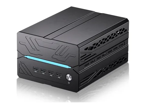Thdeukoty Gaming Pc Core i5-12400F, 64GB DDR5 RAM 1TB NVMe SSD, Mini Computer with RTX 3060 12G Desktop GPU, WiFi 7, BT5.4, Four-Fan Cooling, Quad Display for Gaming/Design/Office