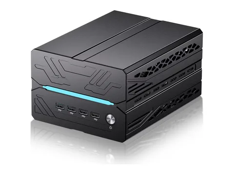 Thdeukoty Gaming Pc Core i5-12400F, 64GB DDR5 RAM 2TB NVMe SSD, Mini Computer with RTX 3060 12G Desktop GPU, WiFi 7, BT5.4, Four-Fan Cooling, Quad Display for Gaming/Design/Office