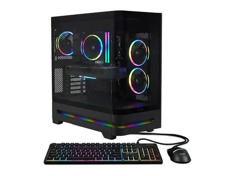 Acer Nitro 85 N85-100-UR38 Desktop, AMD Ryzen 7 9800X3D 8-Core, 16-Thread Processor (Up to 5.0GHz), NVIDIA GeForce RTX 5070 Graphics, 16 GB DDR5 Memory, 1 TB SSD, Wi-Fi 7, Windows 11 Home