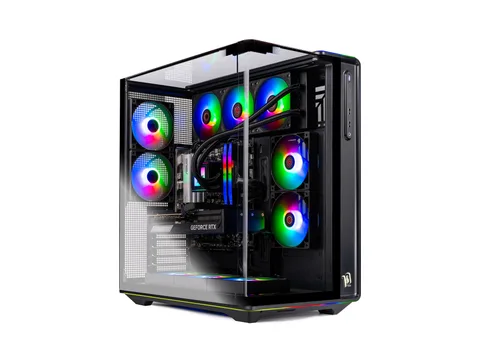 Skytech Gaming Prism 5 Gaming PC, AMD Ryzen 7 9800X3D 4.7GHz, NVIDIA RTX 5080 16GB VRAM, 2TB Gen4 NVMe SSD, 32GB DDR5 RAM 6000, 850W GOLD ATX 3 PSU, 360 ARGB AIO , Wi-Fi 6, Windows 11, Desktop