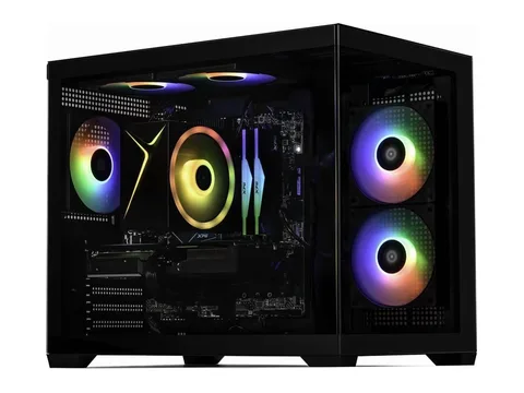 STORMCRAFT Gaming PC SIRIUS Intel Core i5-14400F NVIDIA GeForce RTX 5060 – AI Powered 32GB DDR5 6000MHz RGB 1TB NVMe SSD 650W PSU Windows 11 Home - SI1440FCB-560N1
