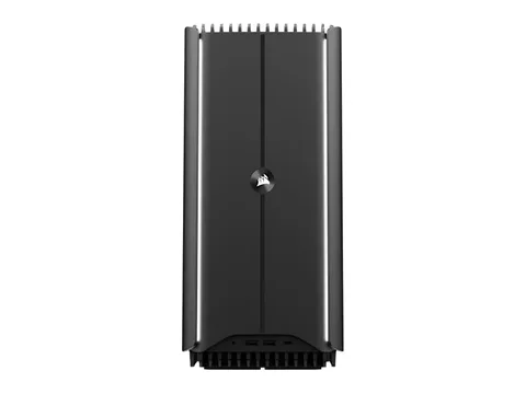 CORSAIR ONE a600 PC – Metal Dark: Liquid Cooled AMD Ryzen 7 9800X3D, GeForce RTX 5080, 32GB DDR5, 2TB M.2 SSD, Win11 Home