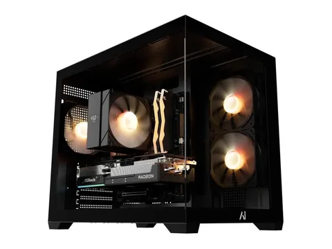 Andromeda Insights AMD Spectra Gaming PC - RX 9070 XT 16GB | Ryzen 5 9600X (5.4 GHz Turbo Boost) | 16GB DDR5 6000MHz | 1TB Gen4 SSD | 850W Gold | ARGB | Wi-Fi + BT | Win 11